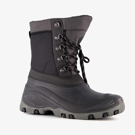 Gevoerde heren snowboots zwart