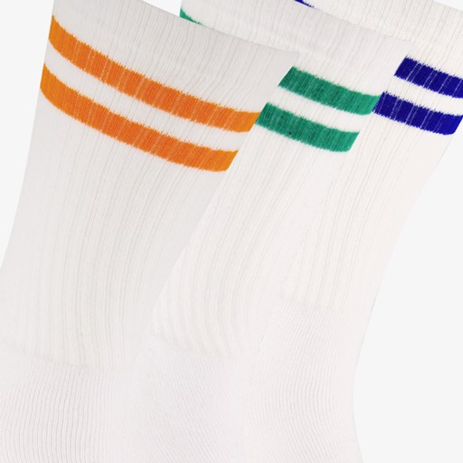 3 paar heren sportsokken wit