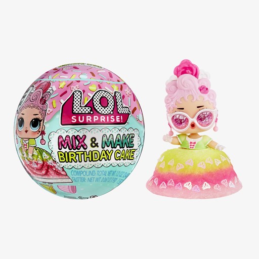 ! Mix & Make Birthday Cake poppen