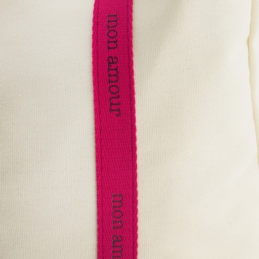 Dames shopper beige roze