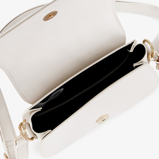 Dames schoudertas wit