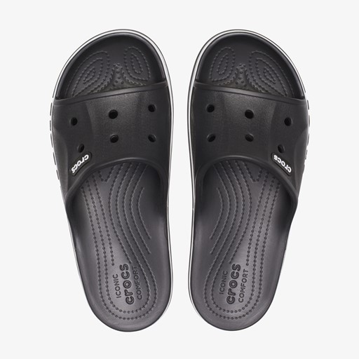 Bayaband Slide heren slippers zwart wit