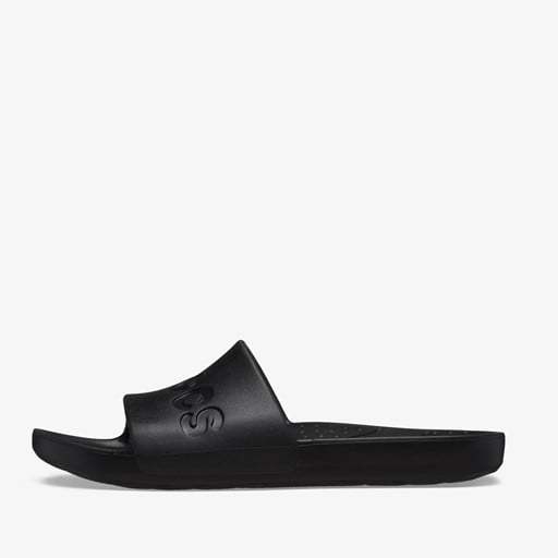 Slide heren badslippers zwart