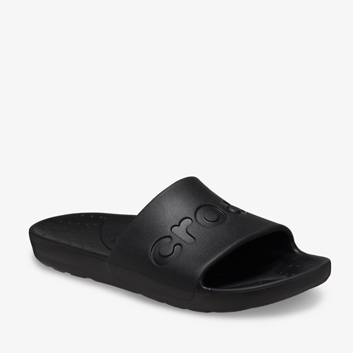 Slide heren badslippers zwart