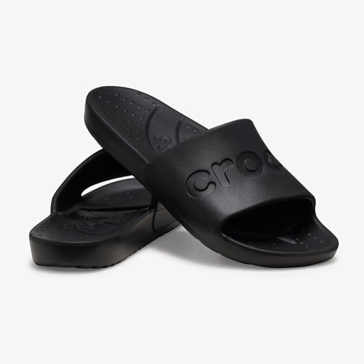 Slide heren badslippers zwart