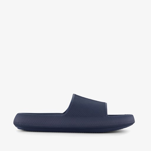 Heren badslippers donkerblauw