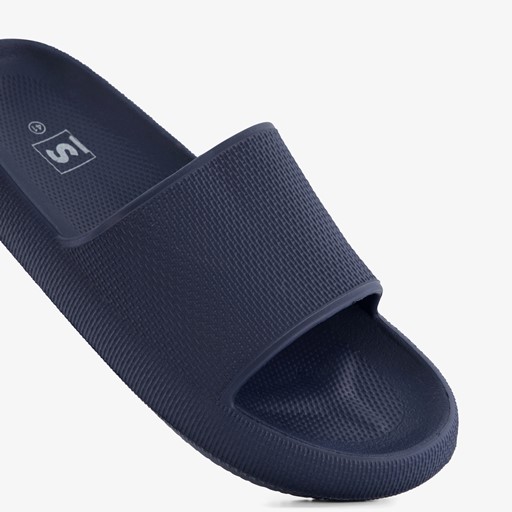 Heren badslippers donkerblauw