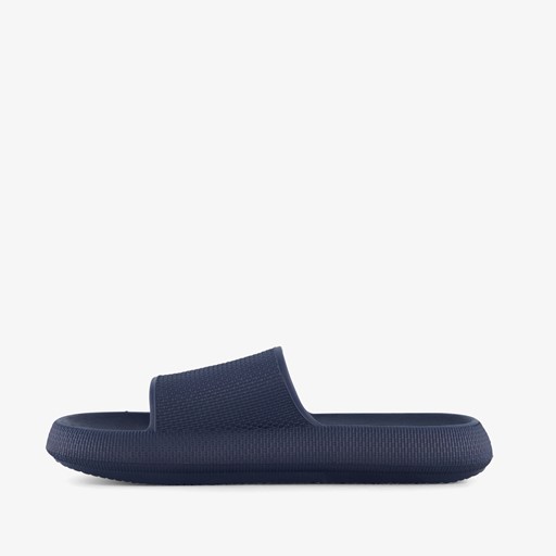Heren badslippers donkerblauw