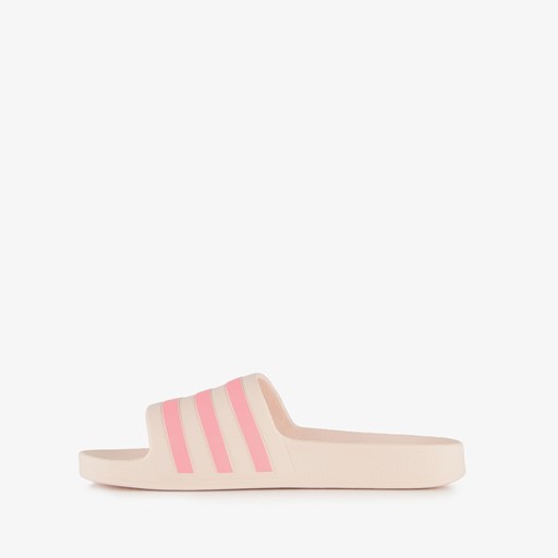Adilette dames badslippers roze beige
