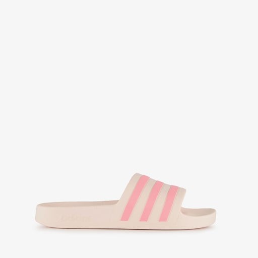 Adilette dames badslippers roze beige