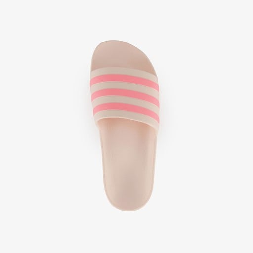 Adilette dames badslippers roze beige
