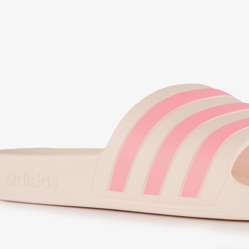 Adilette dames badslippers roze beige