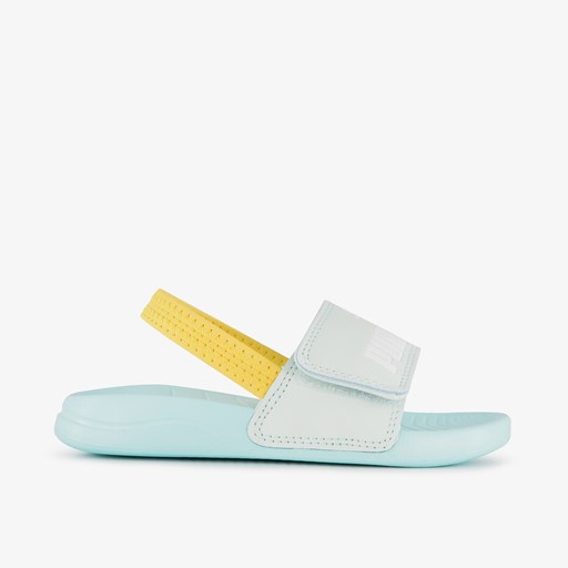 Popcat 20 Backstrap kinder badslippers blauw