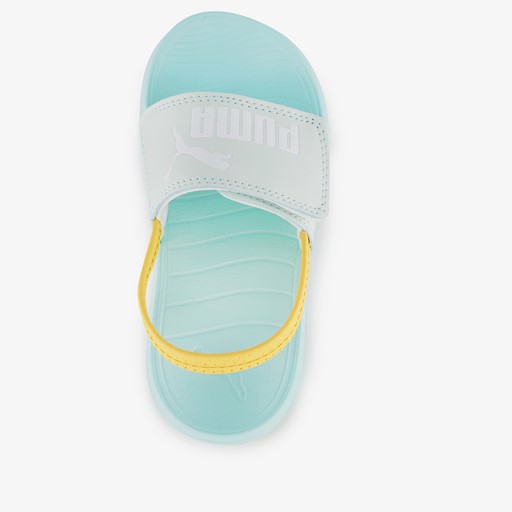 Popcat 20 Backstrap kinder badslippers blauw