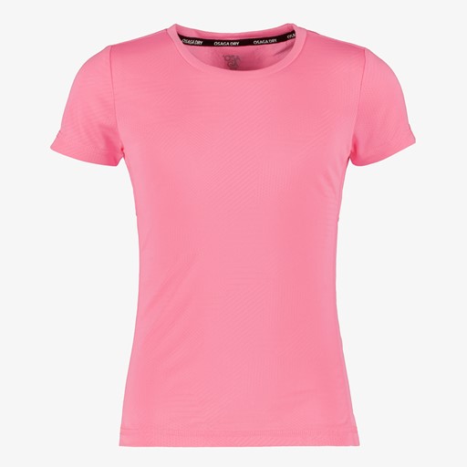 Dry sport kinder T-shirt roze
