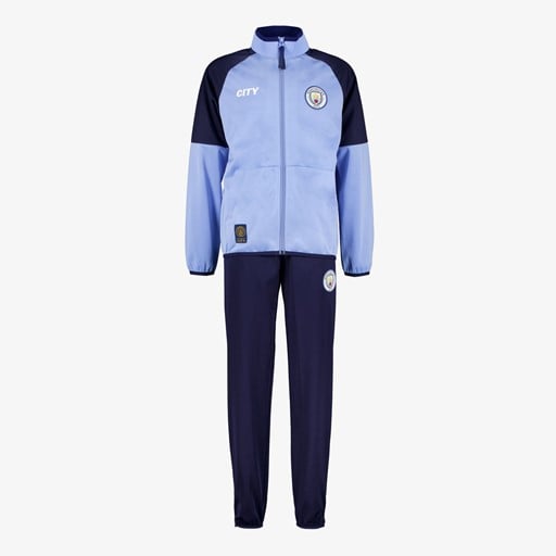 Manchester City kinder trainingspak blauw