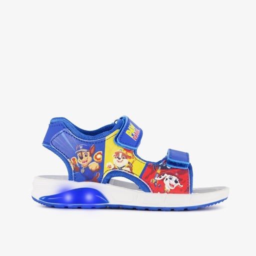 Jongens sandalen met lichtjes blauw