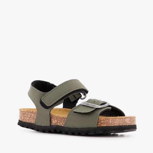 Kinder bio sandalen donkergroen