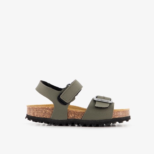 Kinder bio sandalen donkergroen