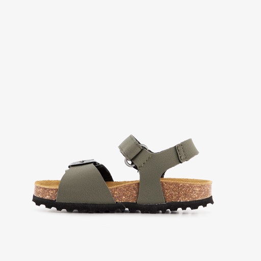 Kinder bio sandalen donkergroen