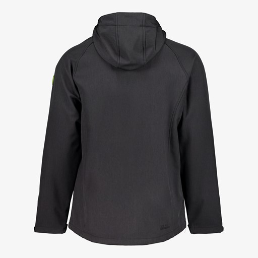 Heren outdoor softshell jas zwart