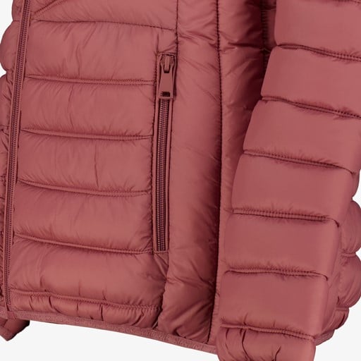 Gewatteerde dames outdoor jas roze