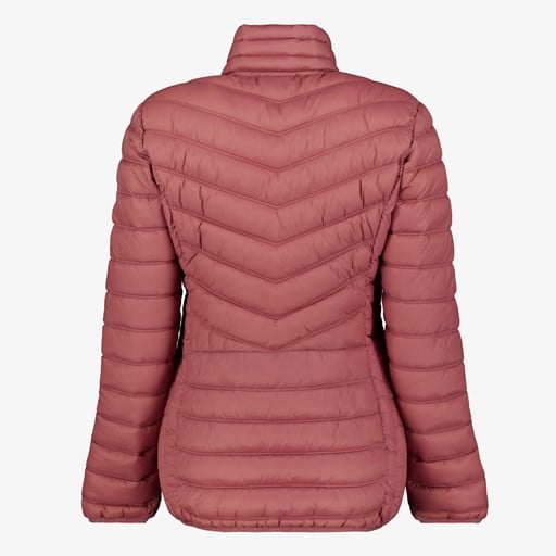 Gewatteerde dames outdoor jas roze