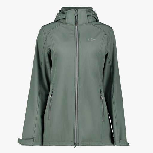 Dames softshell jas groen