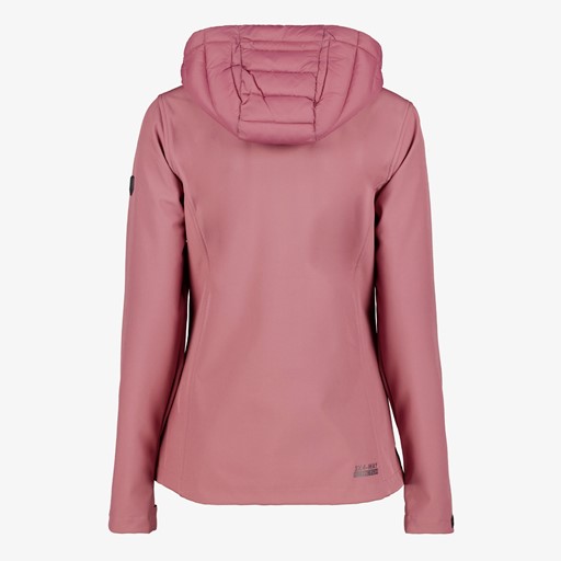 Dames outdoor softshell jas roze