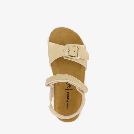 Kinder bio sandalen goud