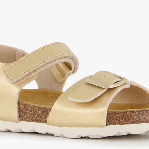 Kinder bio sandalen goud