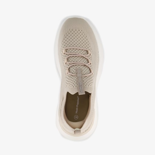 Dames sneakers beige wit