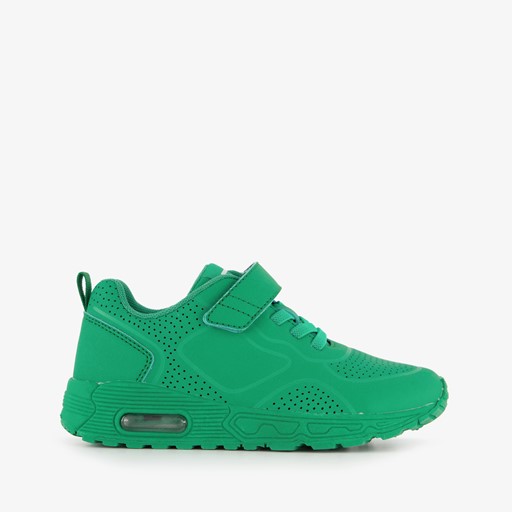 Jongens sneakers met airzool groen