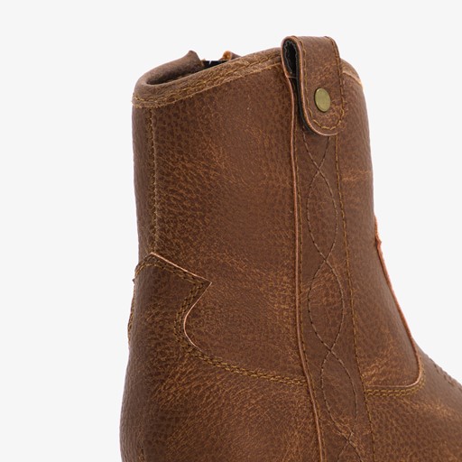 Meisjes western boots bruin
