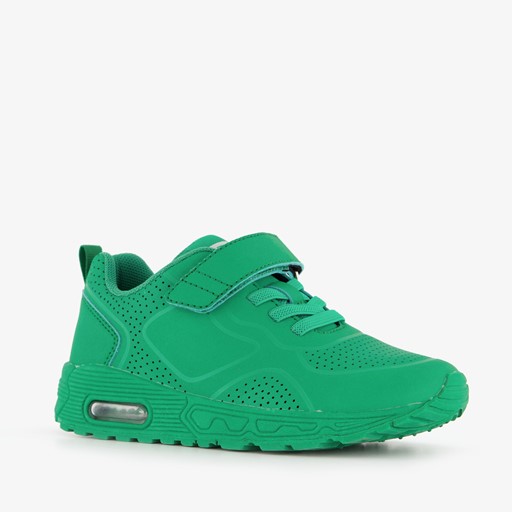 Jongens sneakers met airzool groen