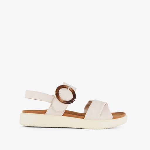 Dames sandalen beige