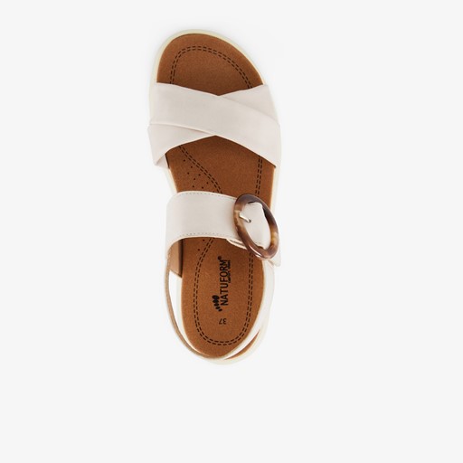 Dames sandalen beige