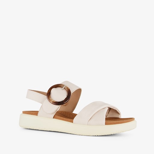 Dames sandalen beige