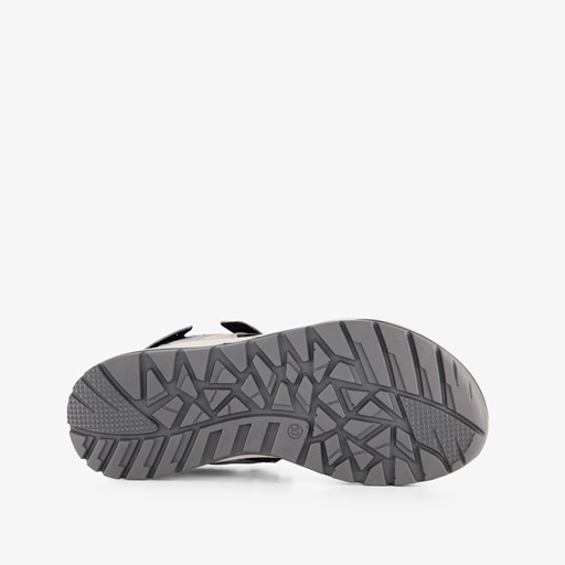 Leren dames sandalen blauw