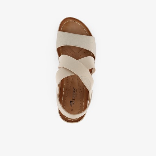 Dames sandalen beige
