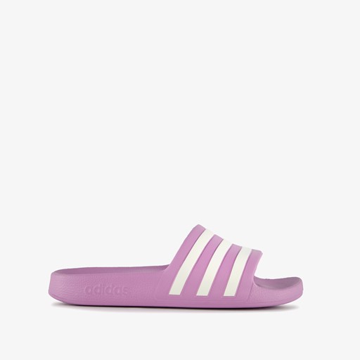 Adilette Aqua dames badslippers paars