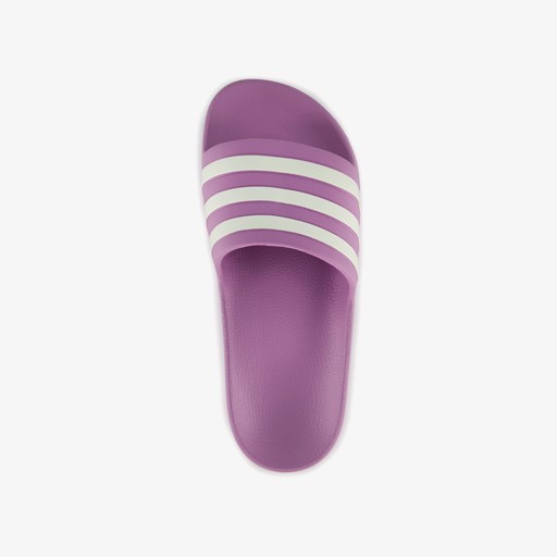 Adilette Aqua dames badslippers paars