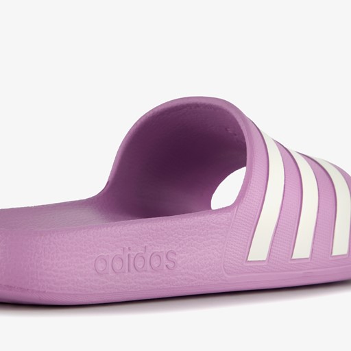 Adilette Aqua dames badslippers paars