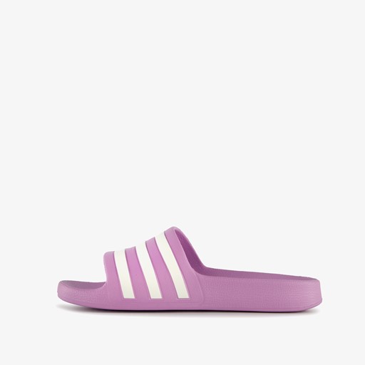 Adilette Aqua dames badslippers paars