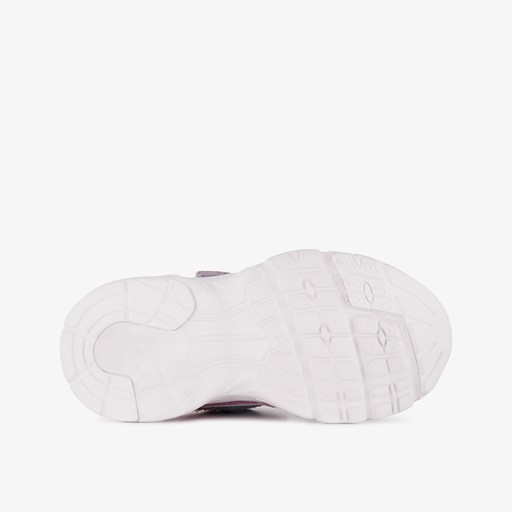 Leren meisjes sneakers metallic pastel