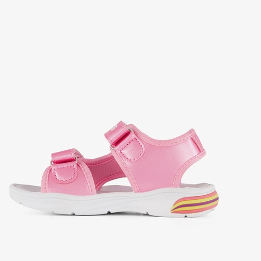 Meisjes sandalen met lichtjes roze