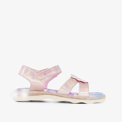 Meisjes sandalen met lichtjes roze