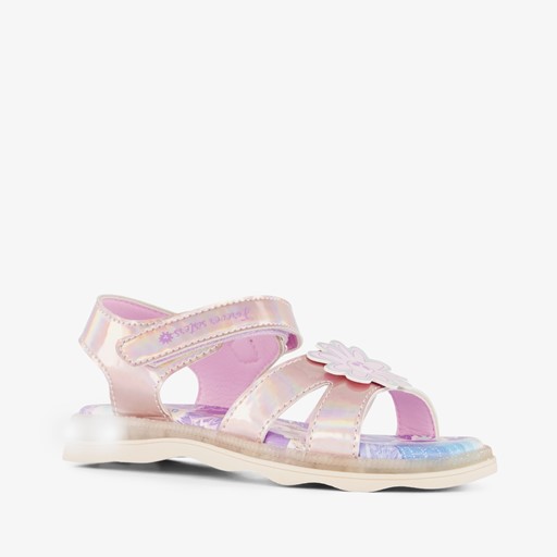 Meisjes sandalen met lichtjes roze