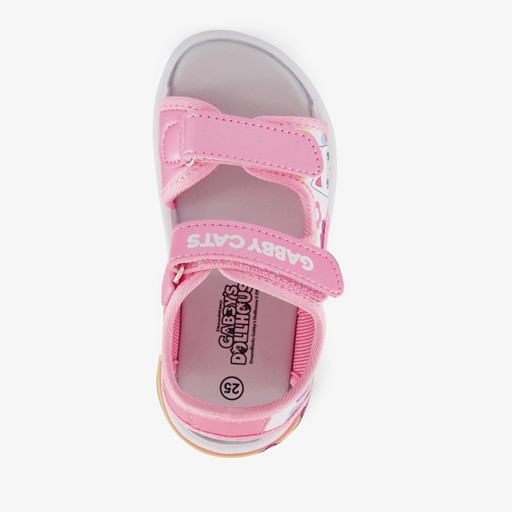 Meisjes sandalen met lichtjes roze