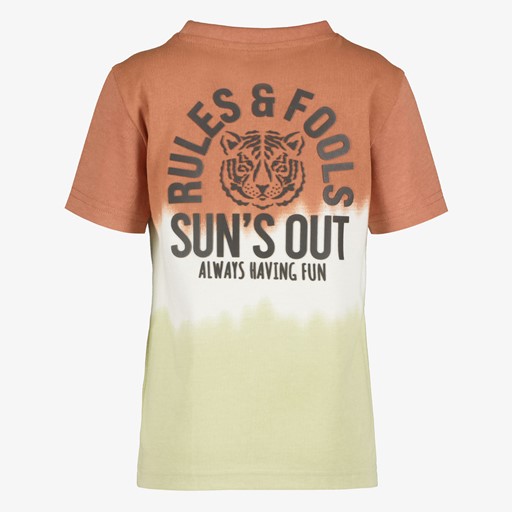 Jongens T-shirt met backprint